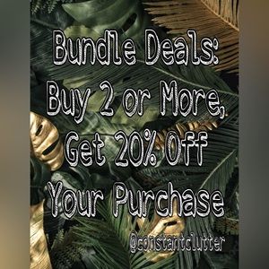 Deals! Buy 2 Items or More, Get 20% off your purchase!